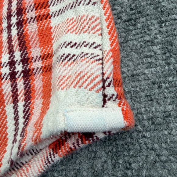 Outerknown Blanket Shirt Womens XL/XXL Plaid Flannel Warm Organic Cotton *STAINS - Picture 14 of 16